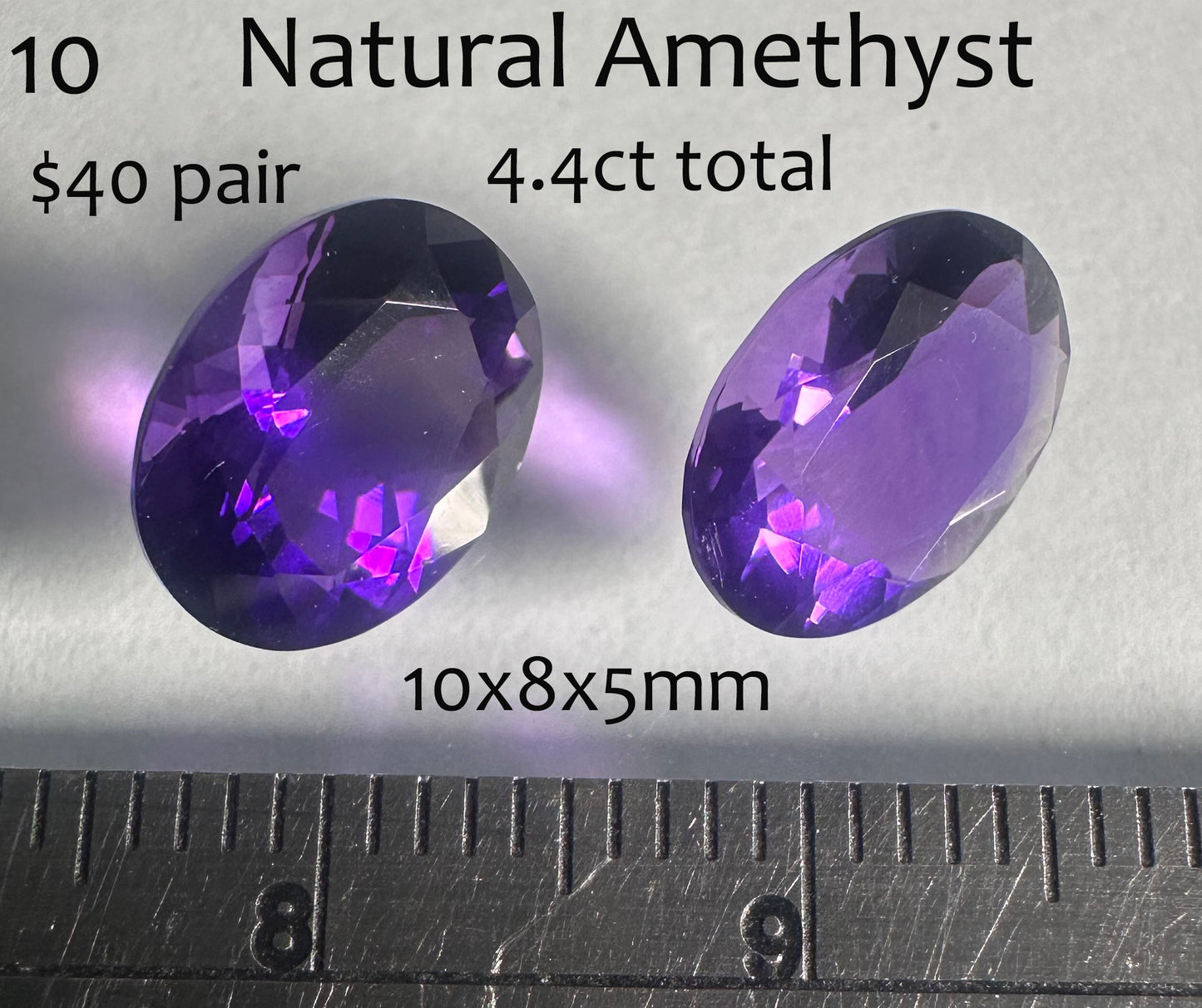 Amethyst - Natural - Bolivia - 4.4ct