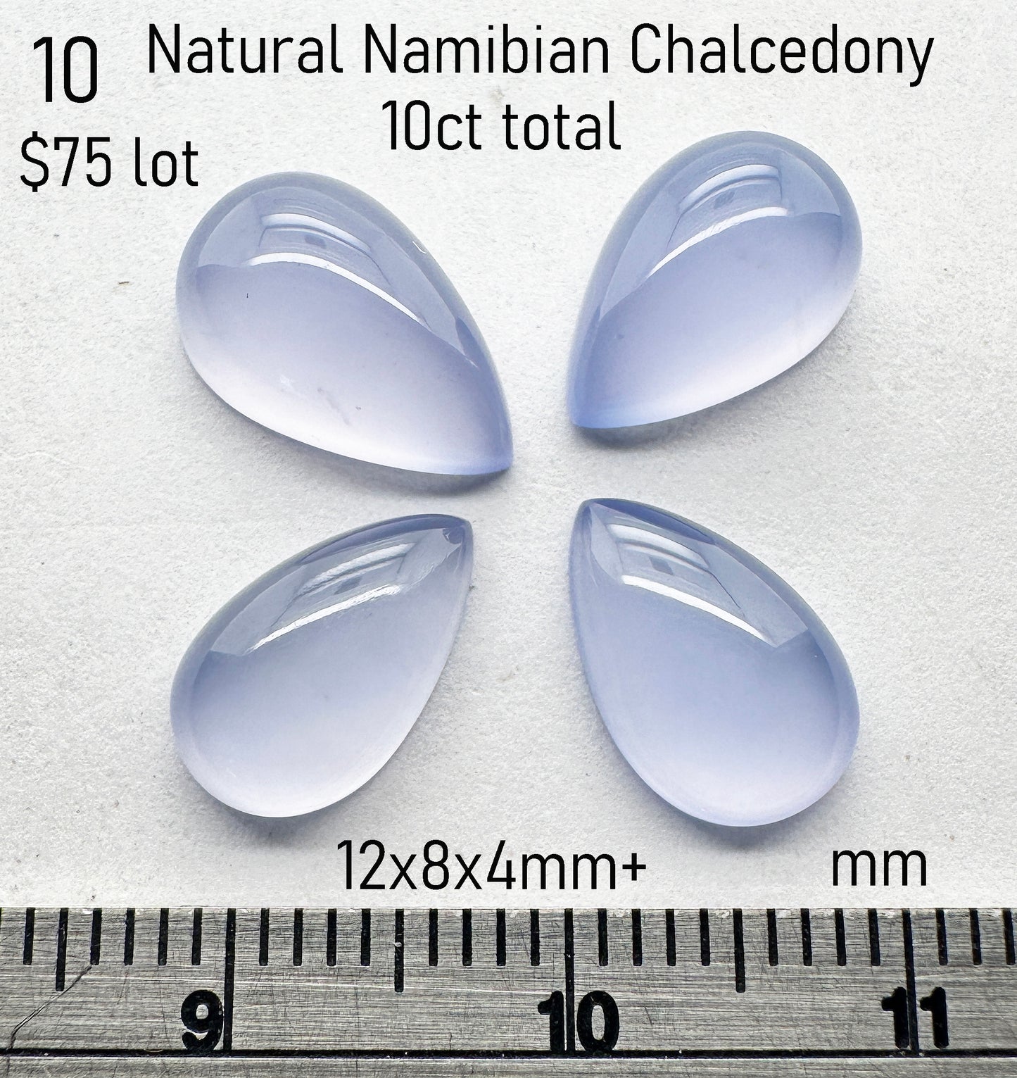Chalcedony - Natural - Namibia - 10ct