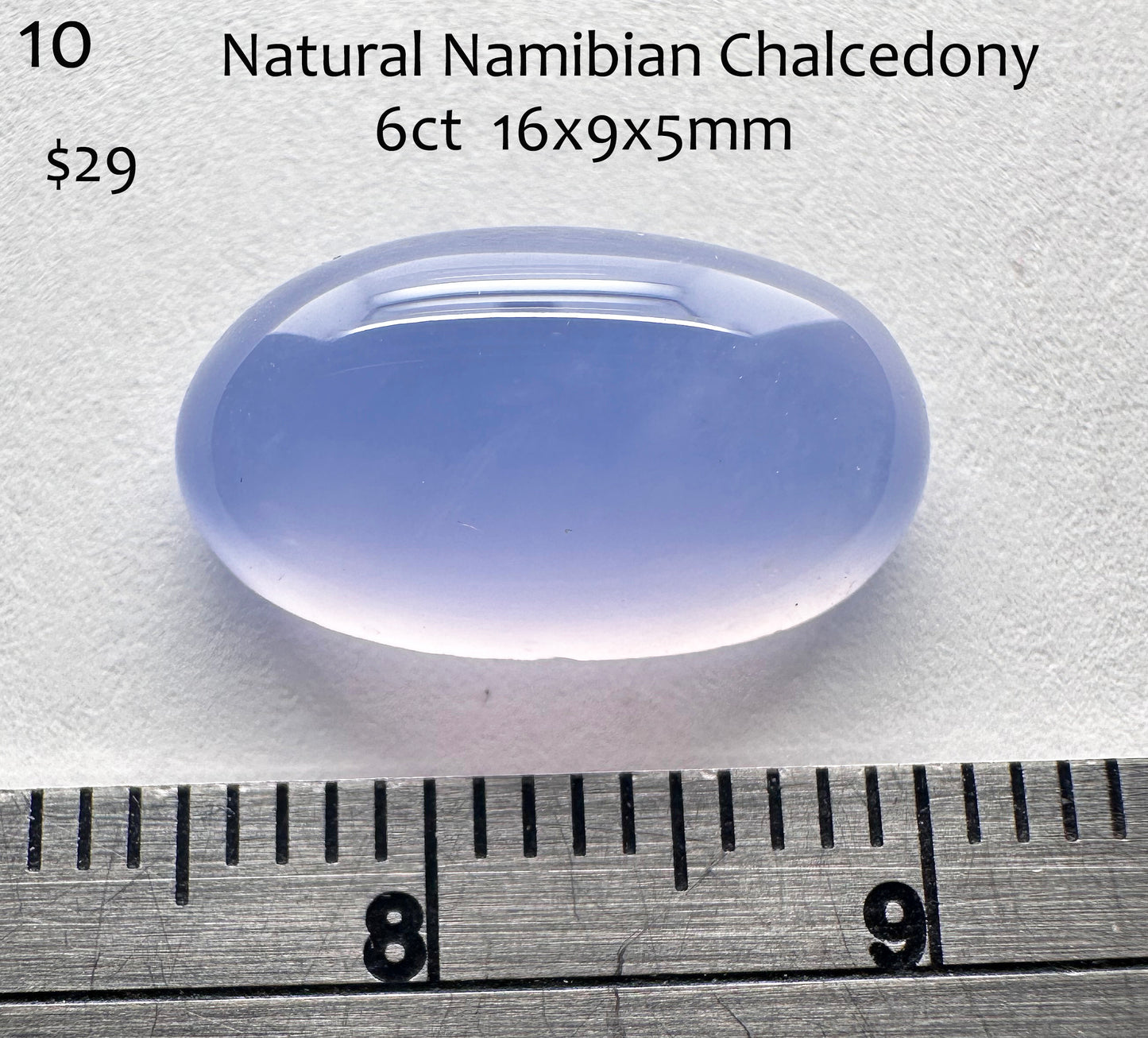 Chalcedony - Natural - Namibia - 6ct