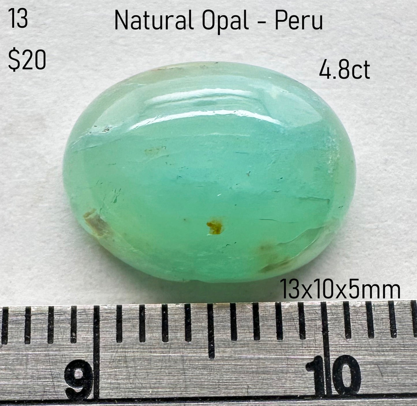 Opal - Natural - Peru - 4.8ct