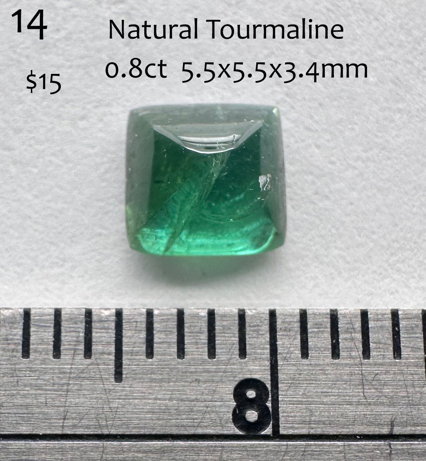 Tourmaline - Natural - Pakistan - 0.8ct