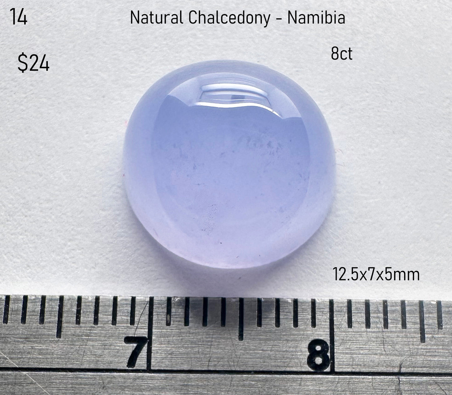 Chalcedony - Natural - Namibia - 8ct