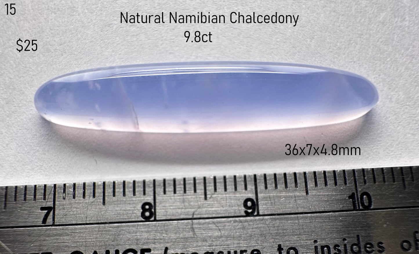 Chalcedony - Natural - Namibia - 9.8ct total
