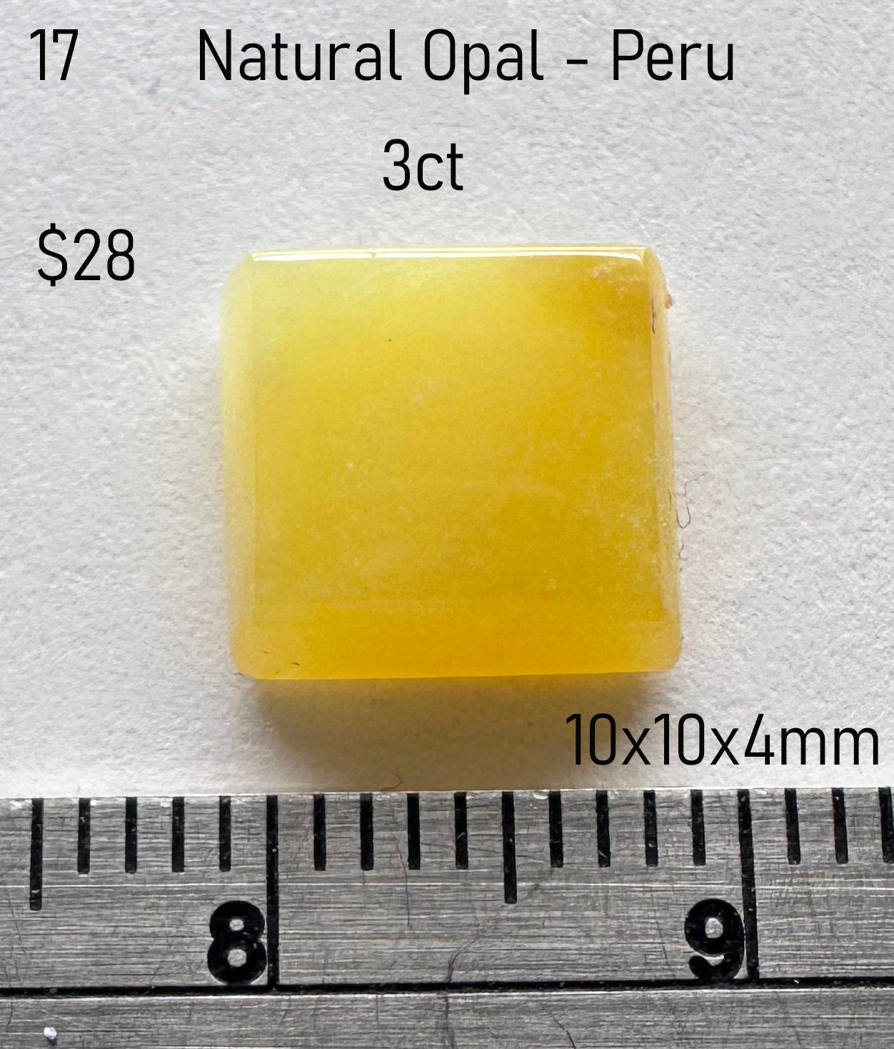 Opal - Natural - Peru - 3ct