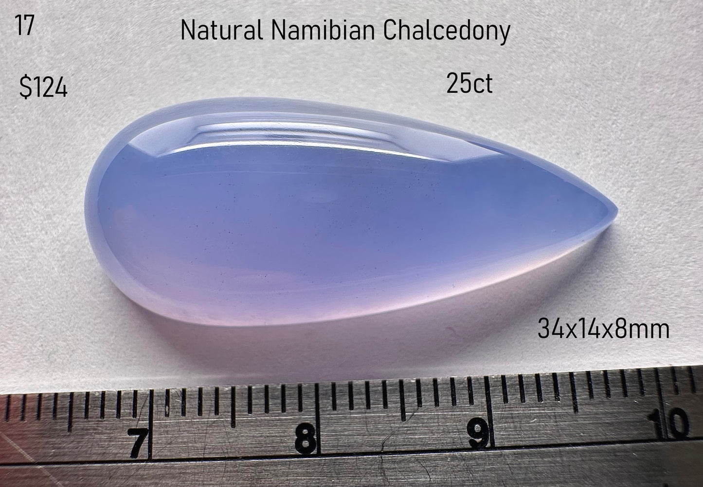 Chalcedony - Natural - Namibia - 25ct total