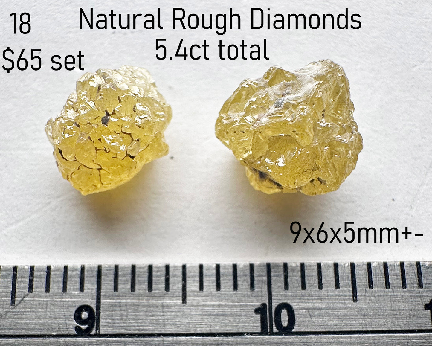 Diamond - Natural - Rough - DRC - 5.4ct
