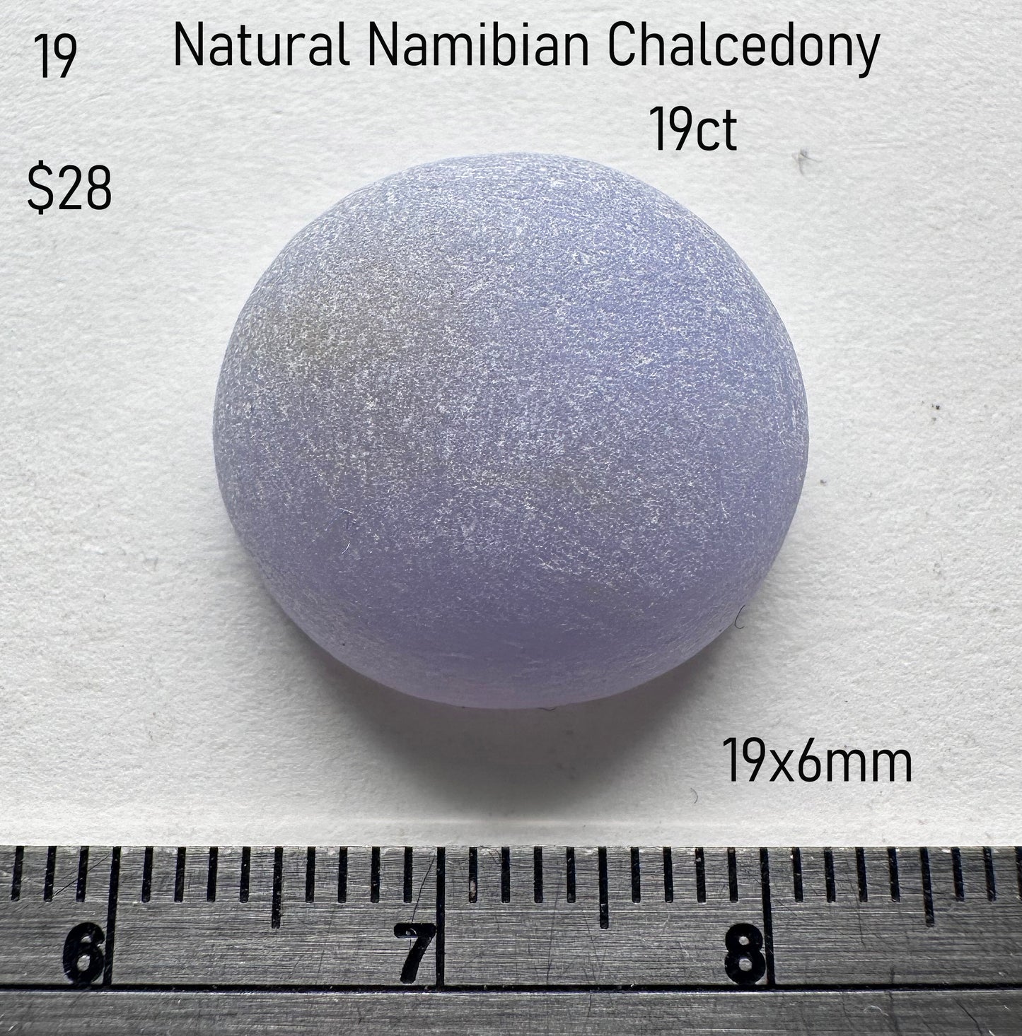 Chalcedony - Natural - Namibia - 19ct