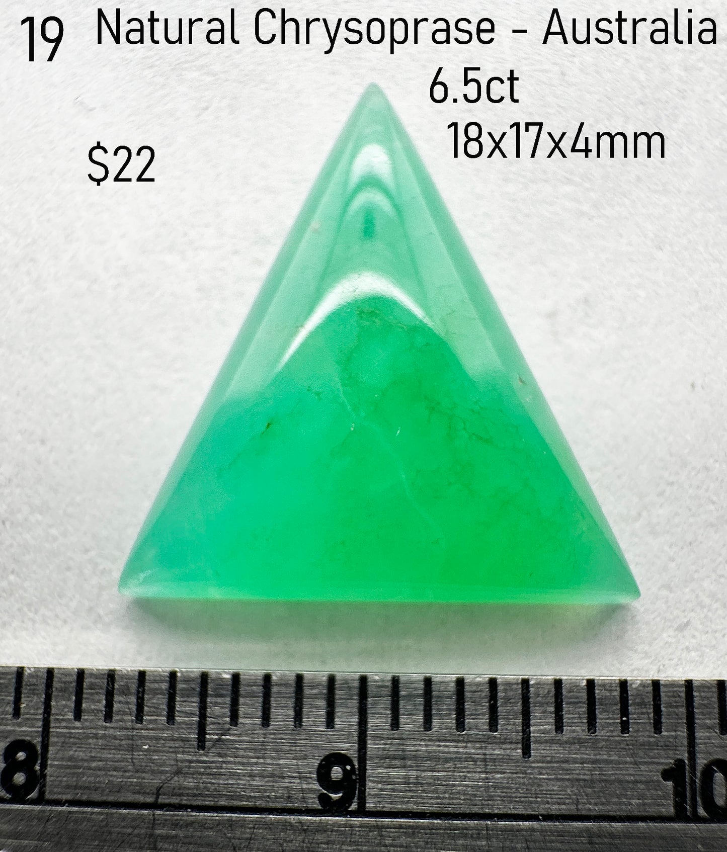 Chrysoprase - Natural - Australia - 6.5ct total