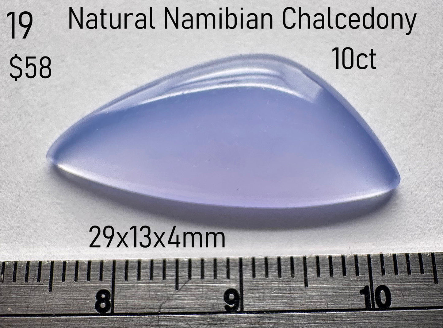 Chalcedony - Natural - Namibia - 10ct total