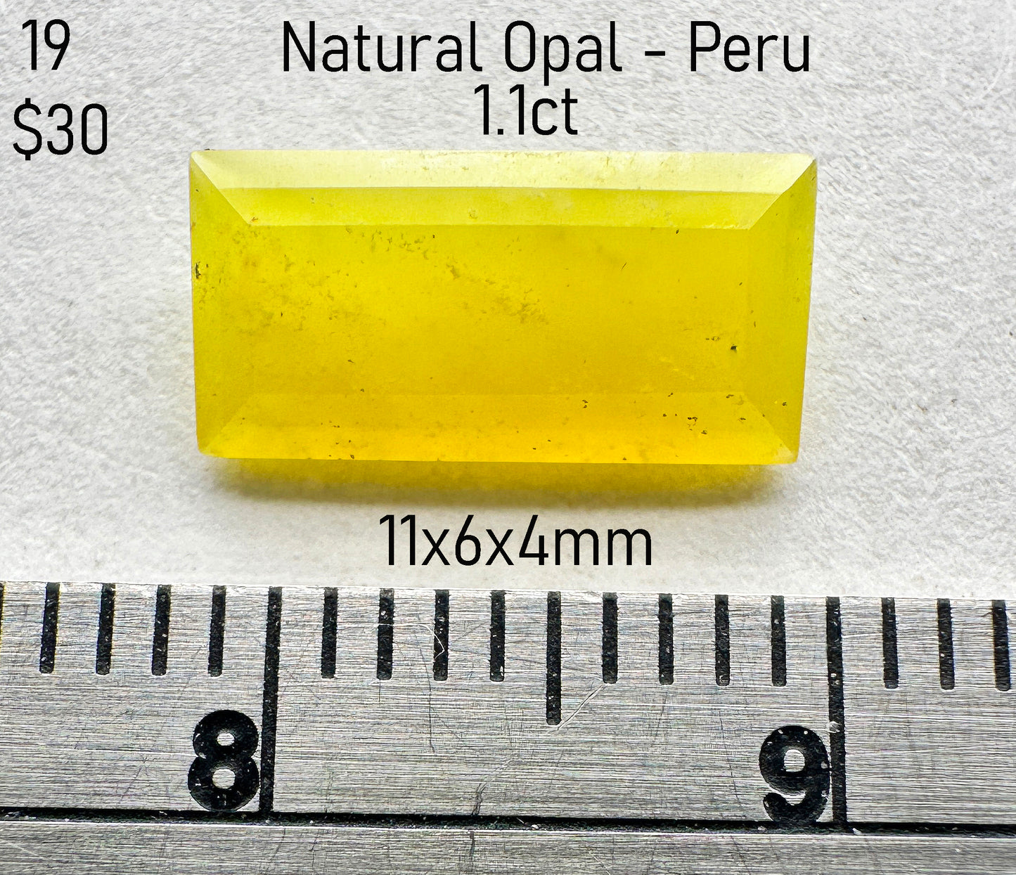 Opal - Natural - Peru - 1.1ct