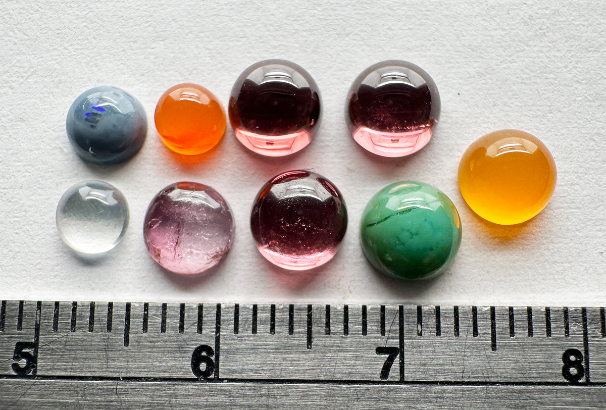 Mixed Gems - Natural - 6ct total