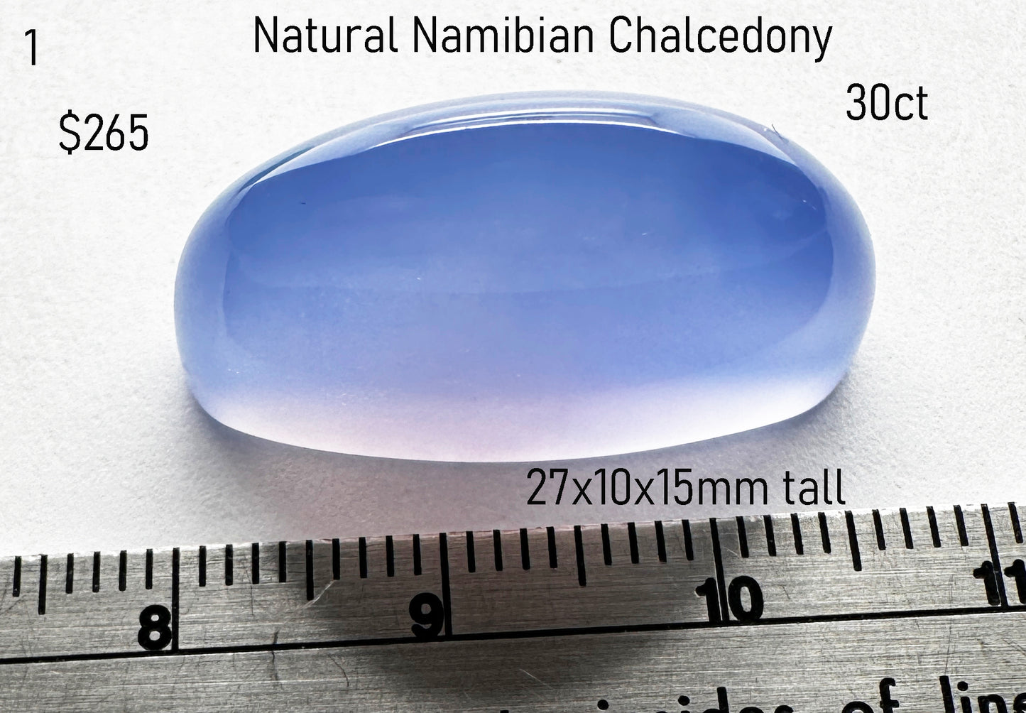 Chalcedony - Natural - Namibia - 30ct