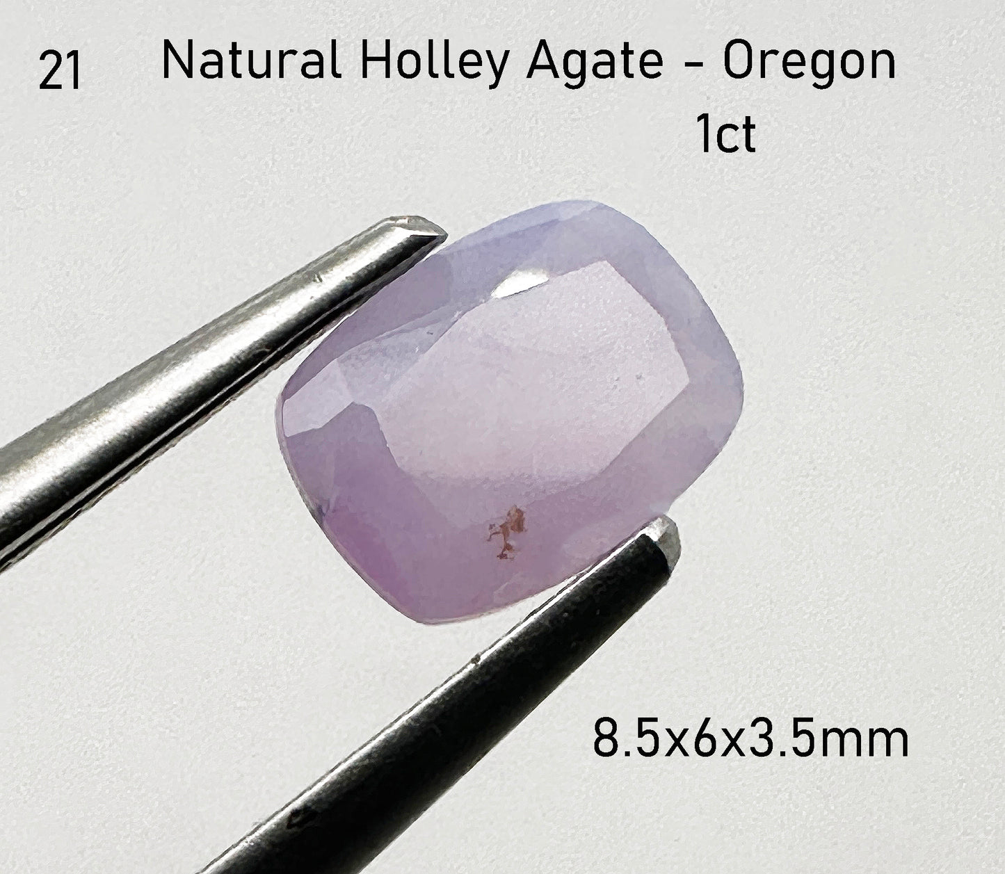 Holly Agate - Natural - Oregon - 1ct total