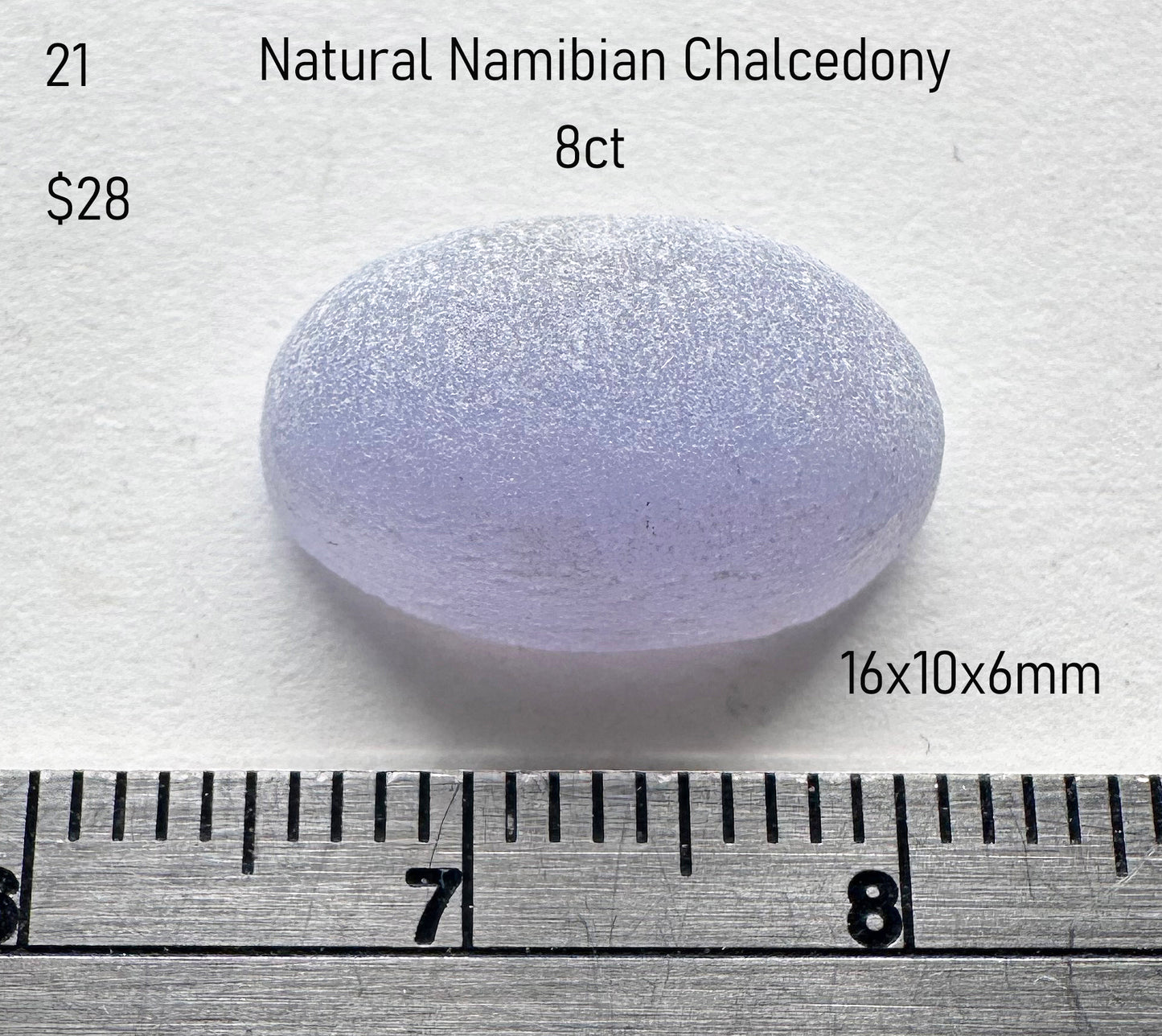 Chalcedony - Natural - Namibia - 8ct