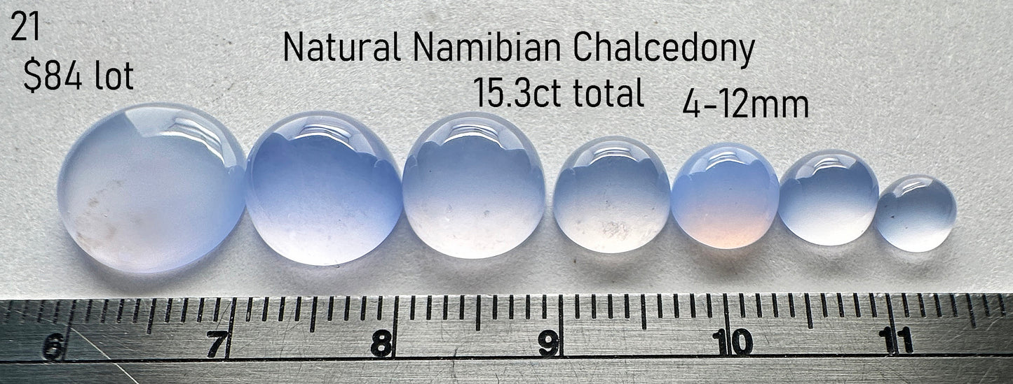 Chalcedony - Natural - Namibia - 15.3ct