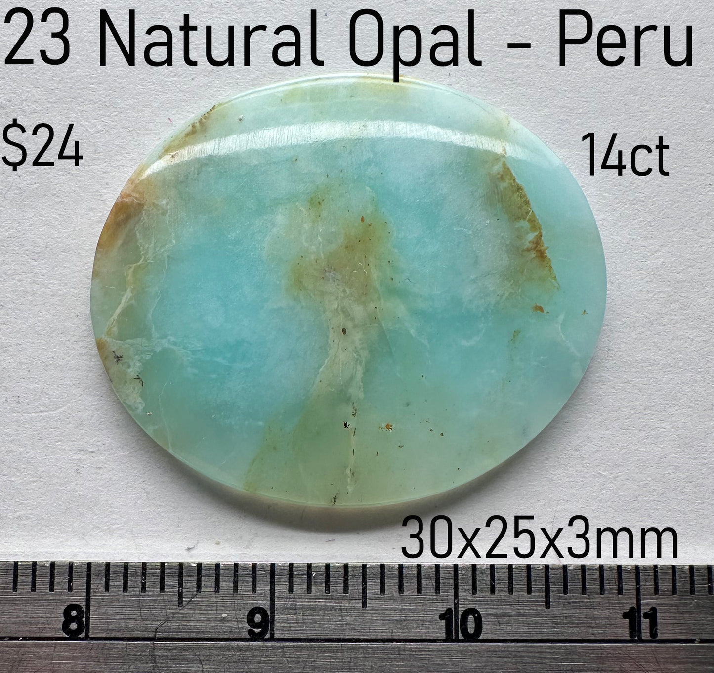 Opal - Natural - Peru - 14ct