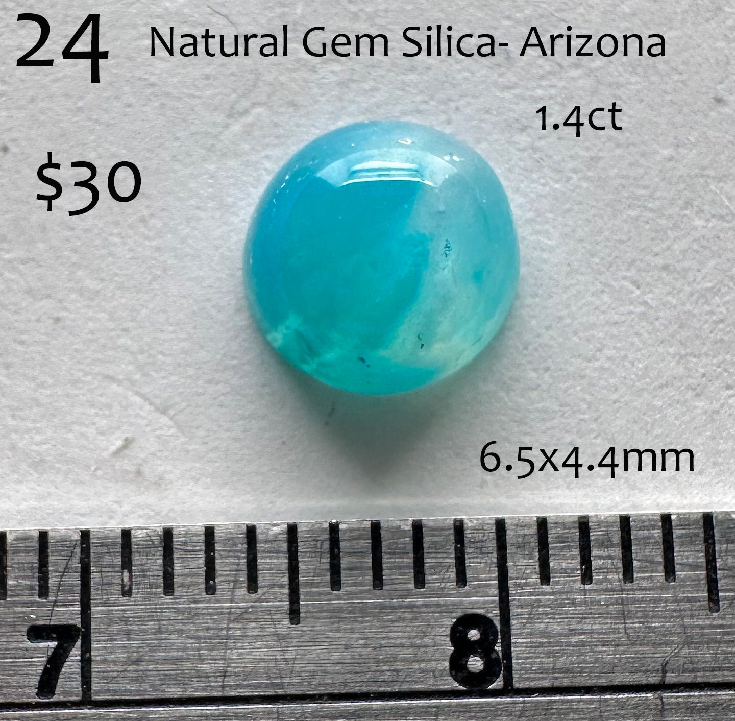 Gem Silica - Natural - Arizona - 1.4ct