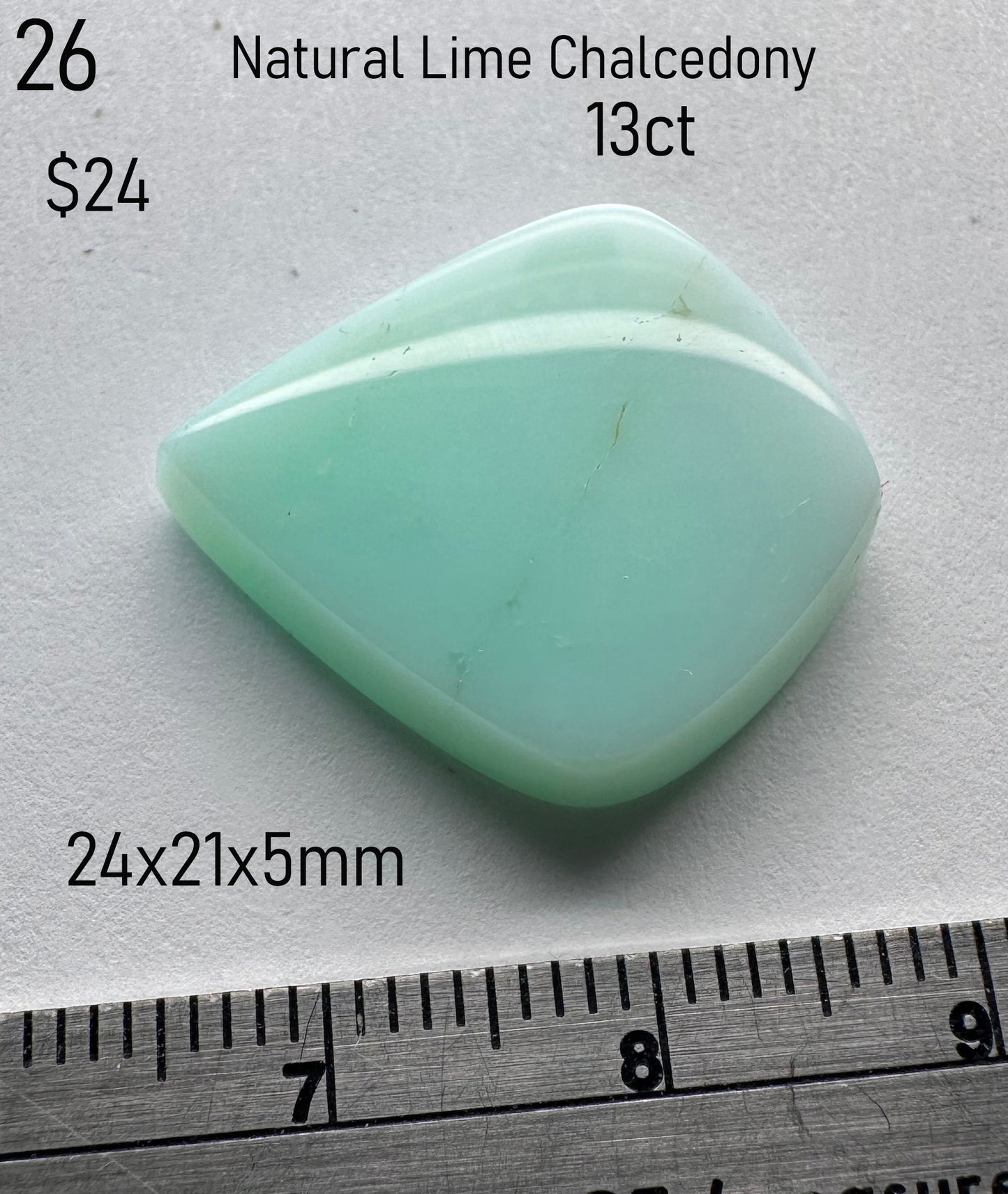Chalcedony - Natural - Mint - Arizona - 13ct