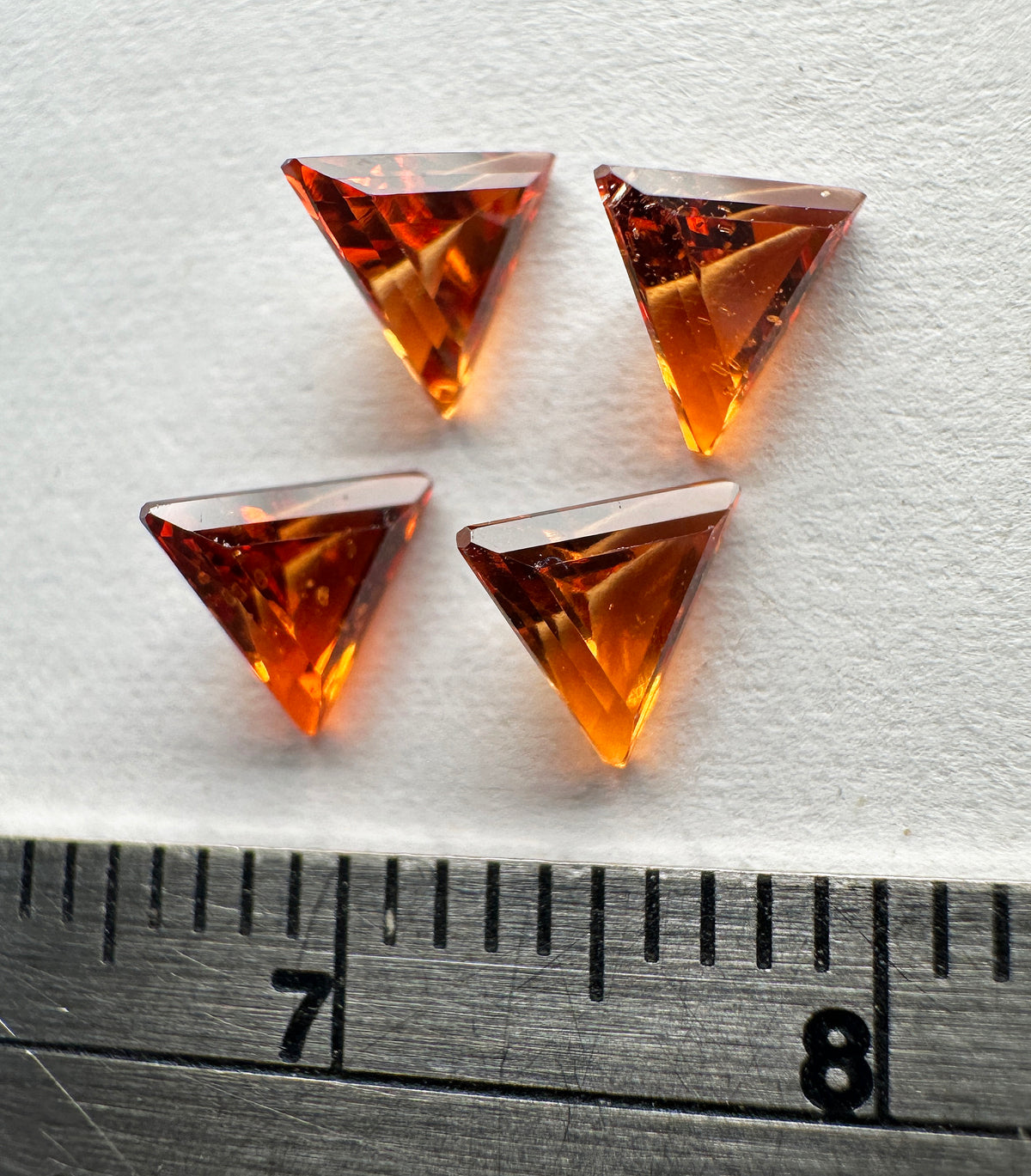 Garnet - Natural - Hessonite - Tanzania - 1.8ct total