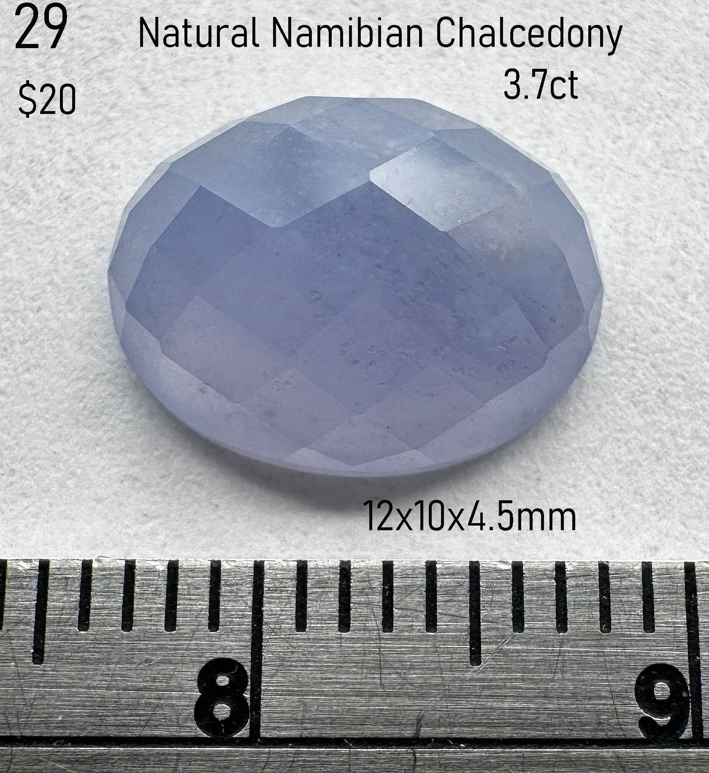 Chalcedony - Natural - Namibia - 3.7ct