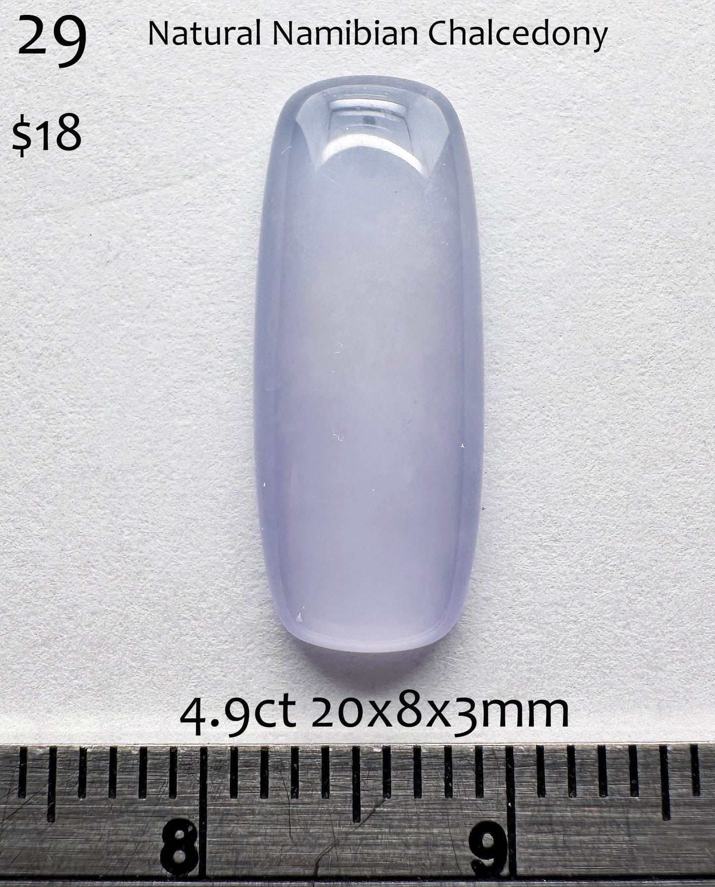 Chalcedony - Natural - Namibia - 4.9ct