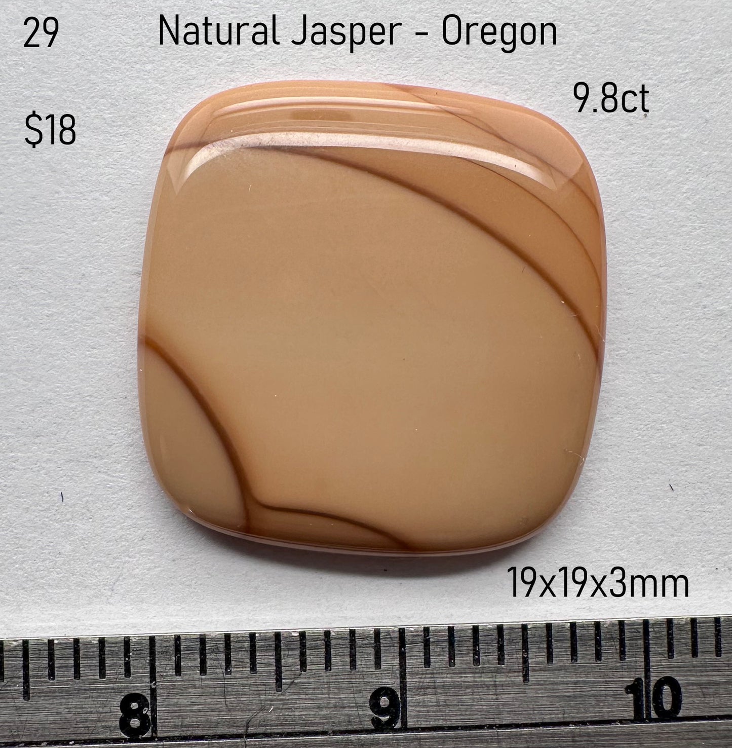 Jasper - Natural - Oregon - Biggs - 11.4ct