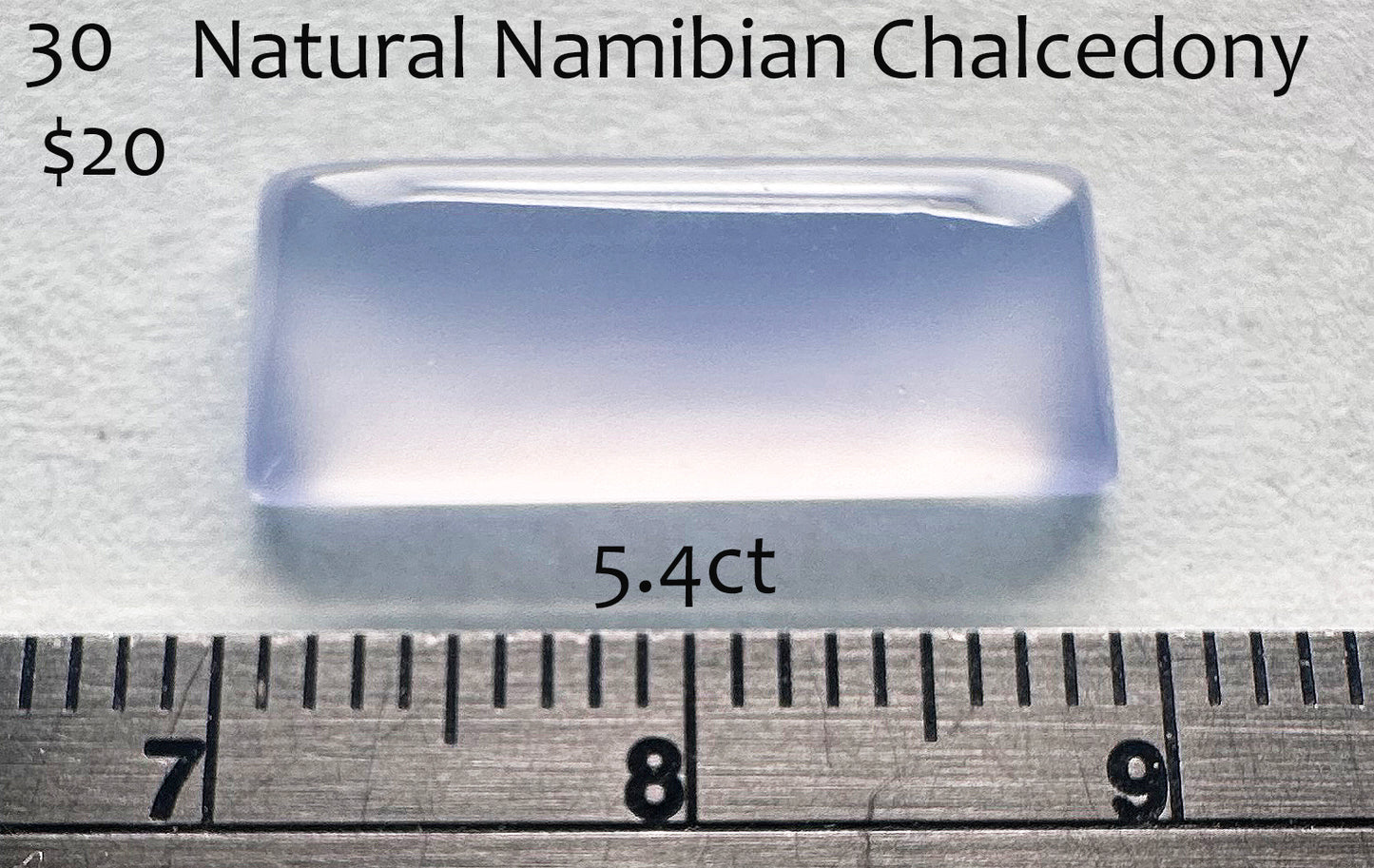Chalcedony - Blue - Natural - Namibia - 5.4ct