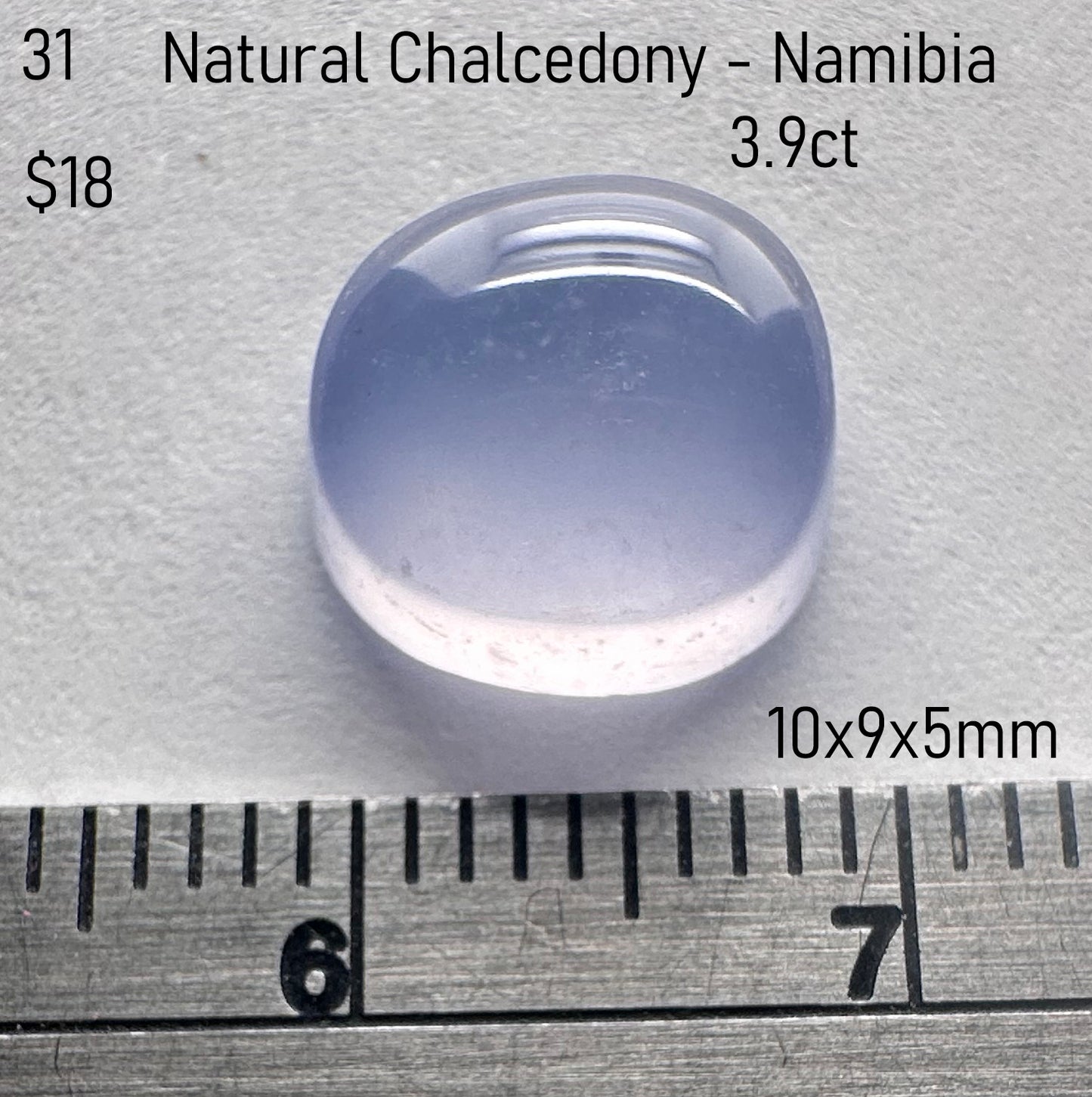 Chalcedony - Natural - Namibia - 3.9ct