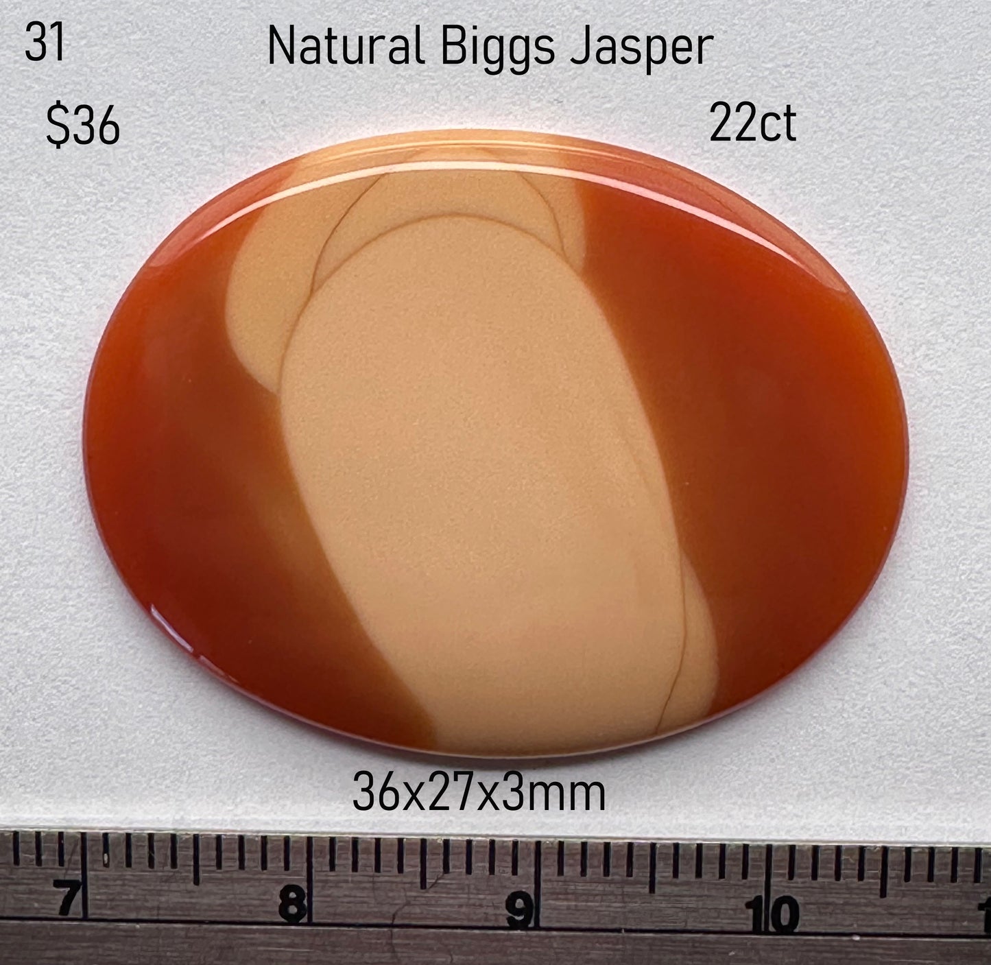 Jasper - Natural - Montana - 22ct