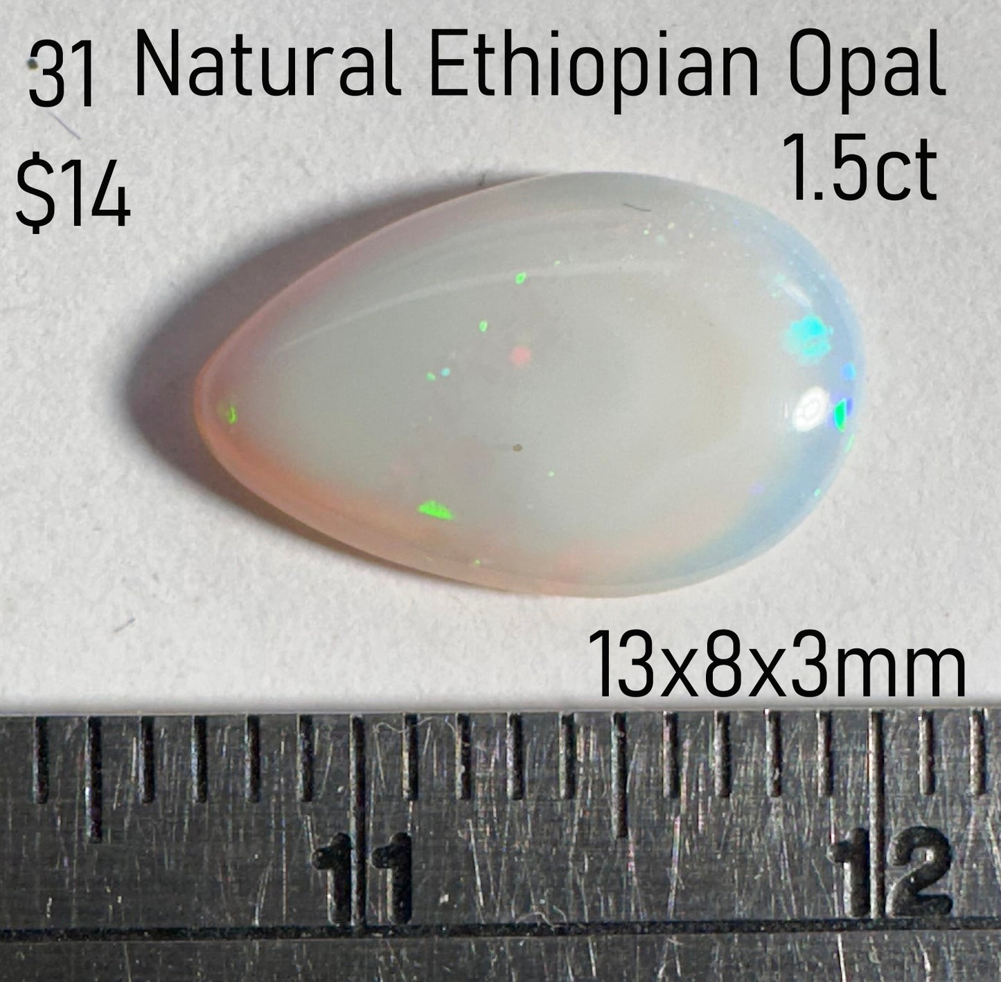 Opal - Natural - Ethiopia - 1.5ct