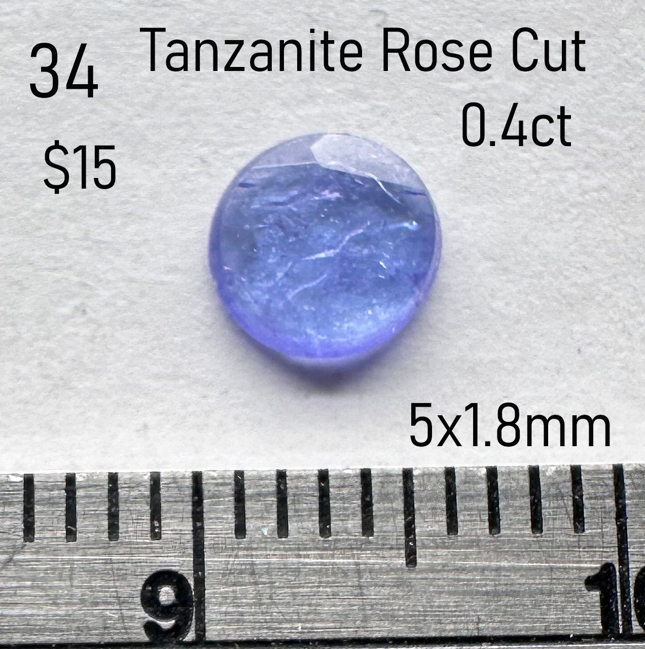 Tanzanite - Heated - Tanzania - 0.4ct