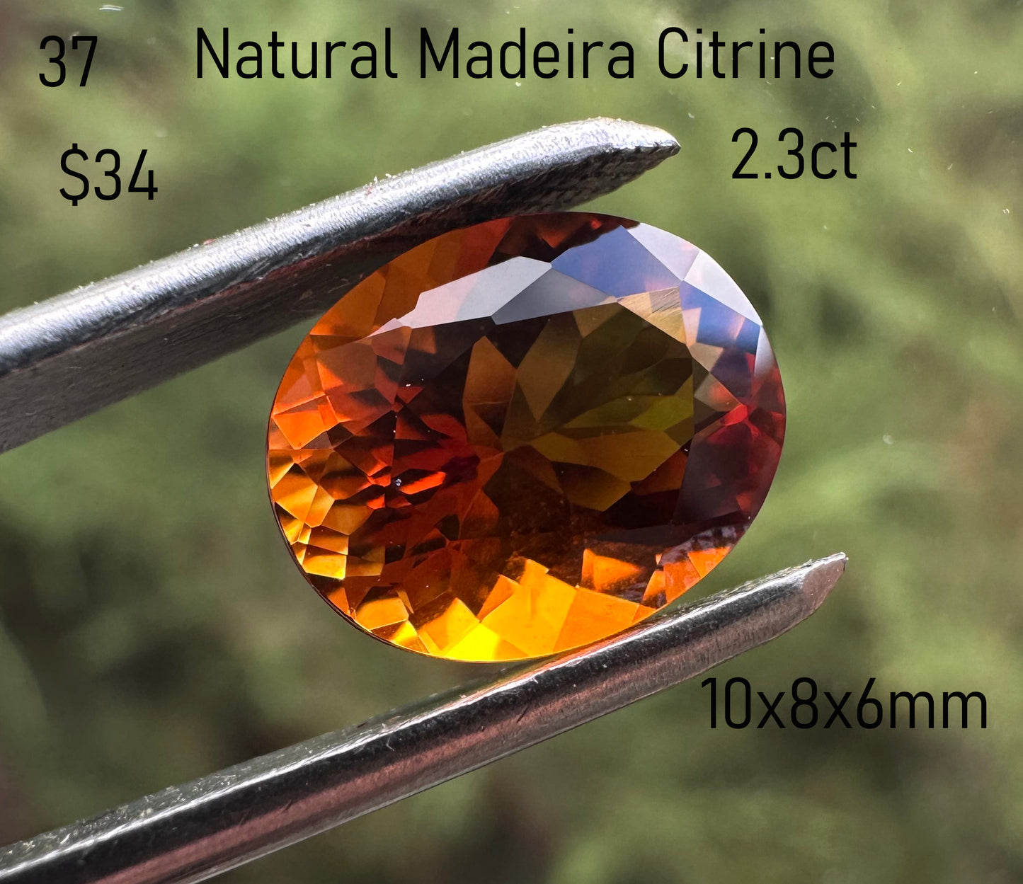 Citrine - Natural - Mexico - 2.3ct total