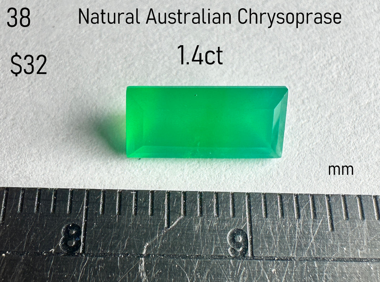 Chrysoprase - Natural - Australia - 1.4ct