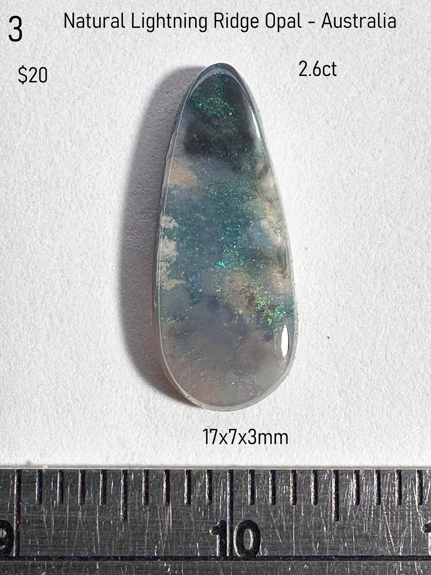 Opal - Natural - Australia - 2.6ct