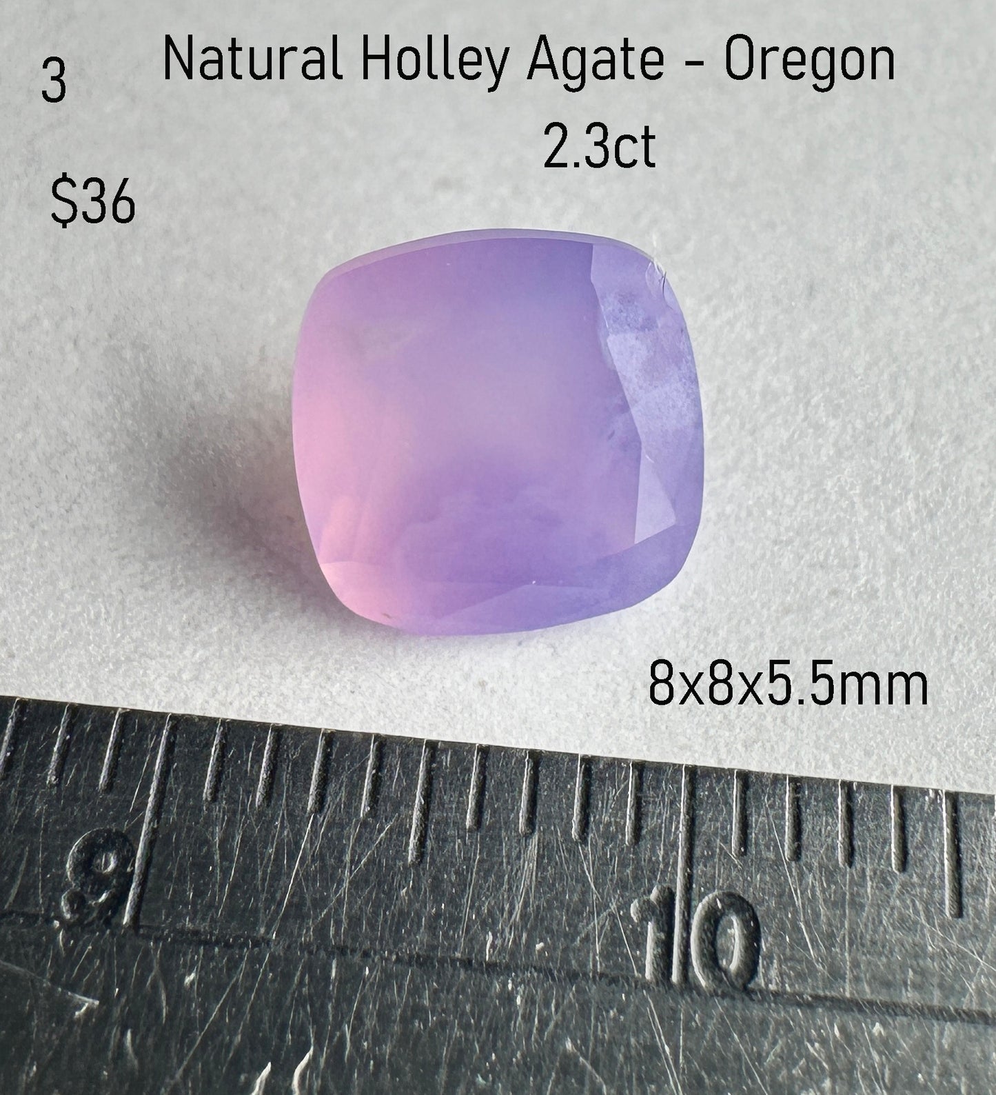 Holley Agate - Natural - Oregon - 2.3ct