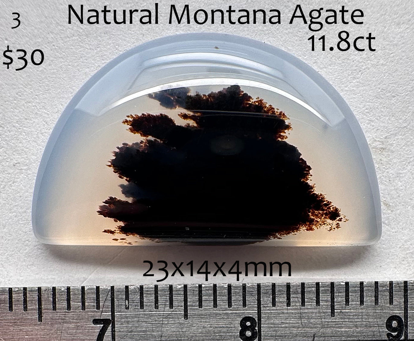 Agate - Natural - Montana - 11.8ct