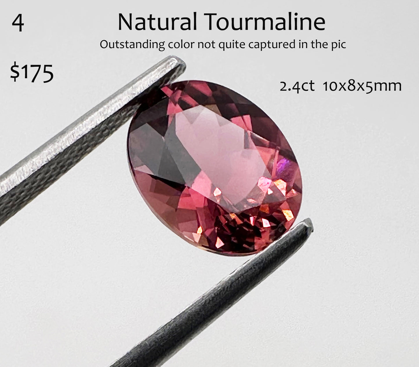 Tourmaline - Natural - Tanzania - 2.4ct