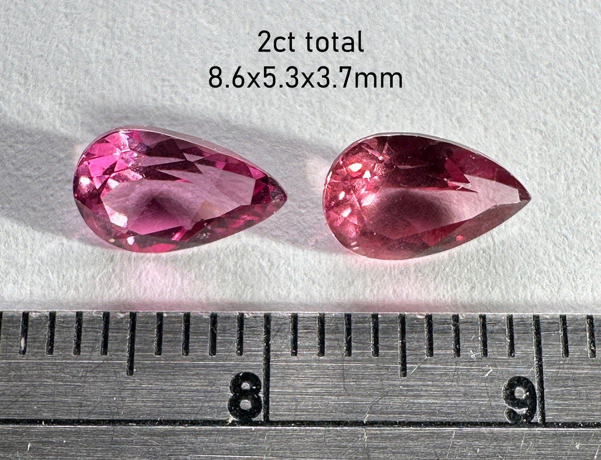 Garnet - Natural - Tanzania - 2ct total