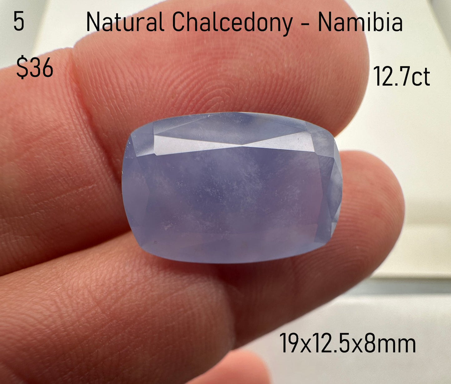 Chalcedony - Natural - Namibia - 12.7ct