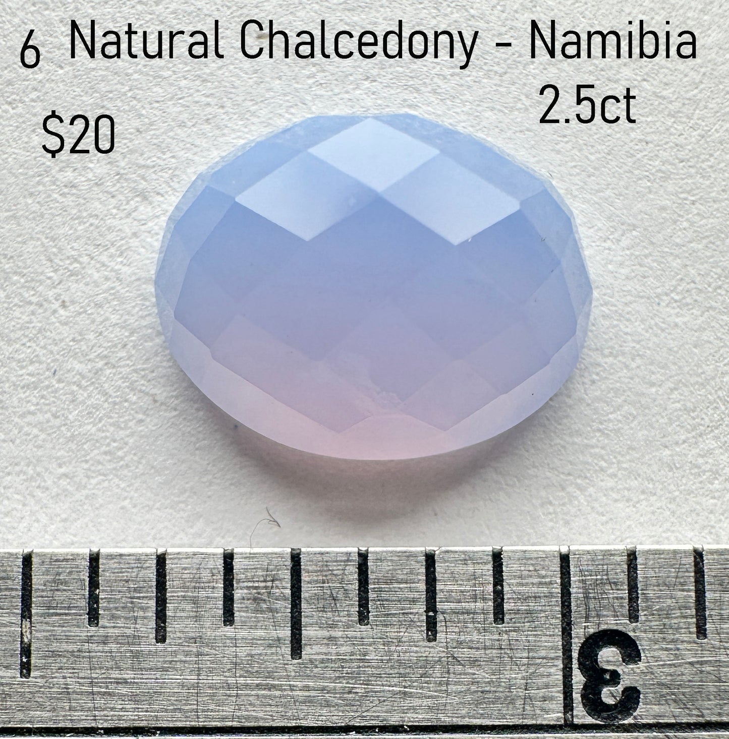 Chalcedony - Natural - Namibia - 2.5ct