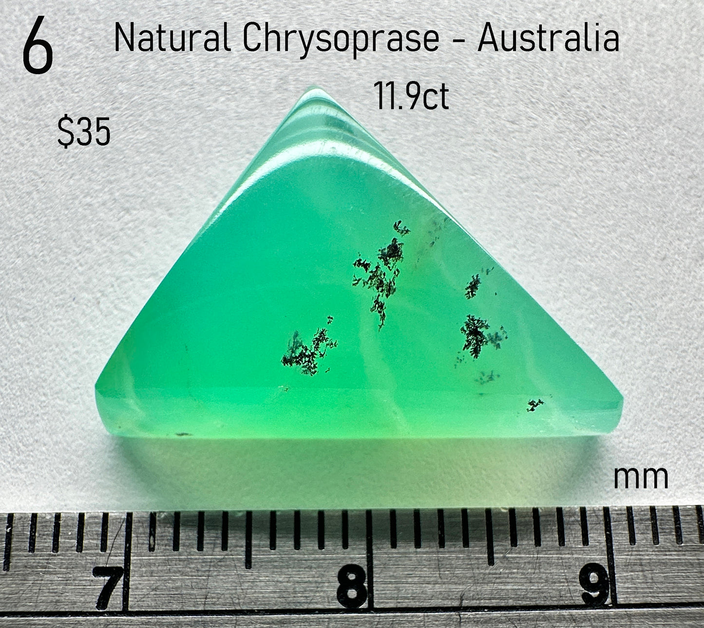 Chrysoprase - Natural - Australia - 11.9ct