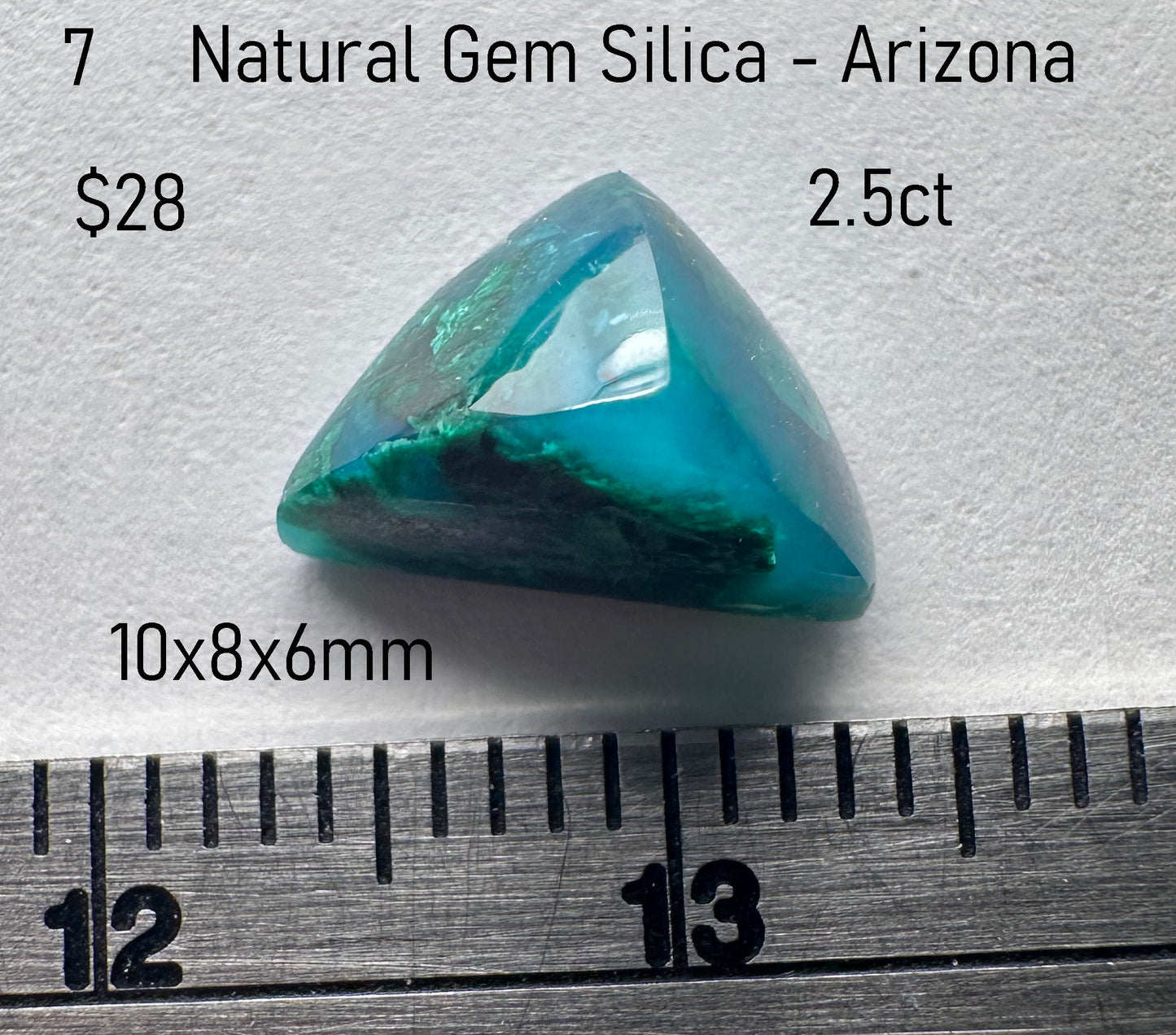 Gem Silica - Natural - Arizona - 2.5ct