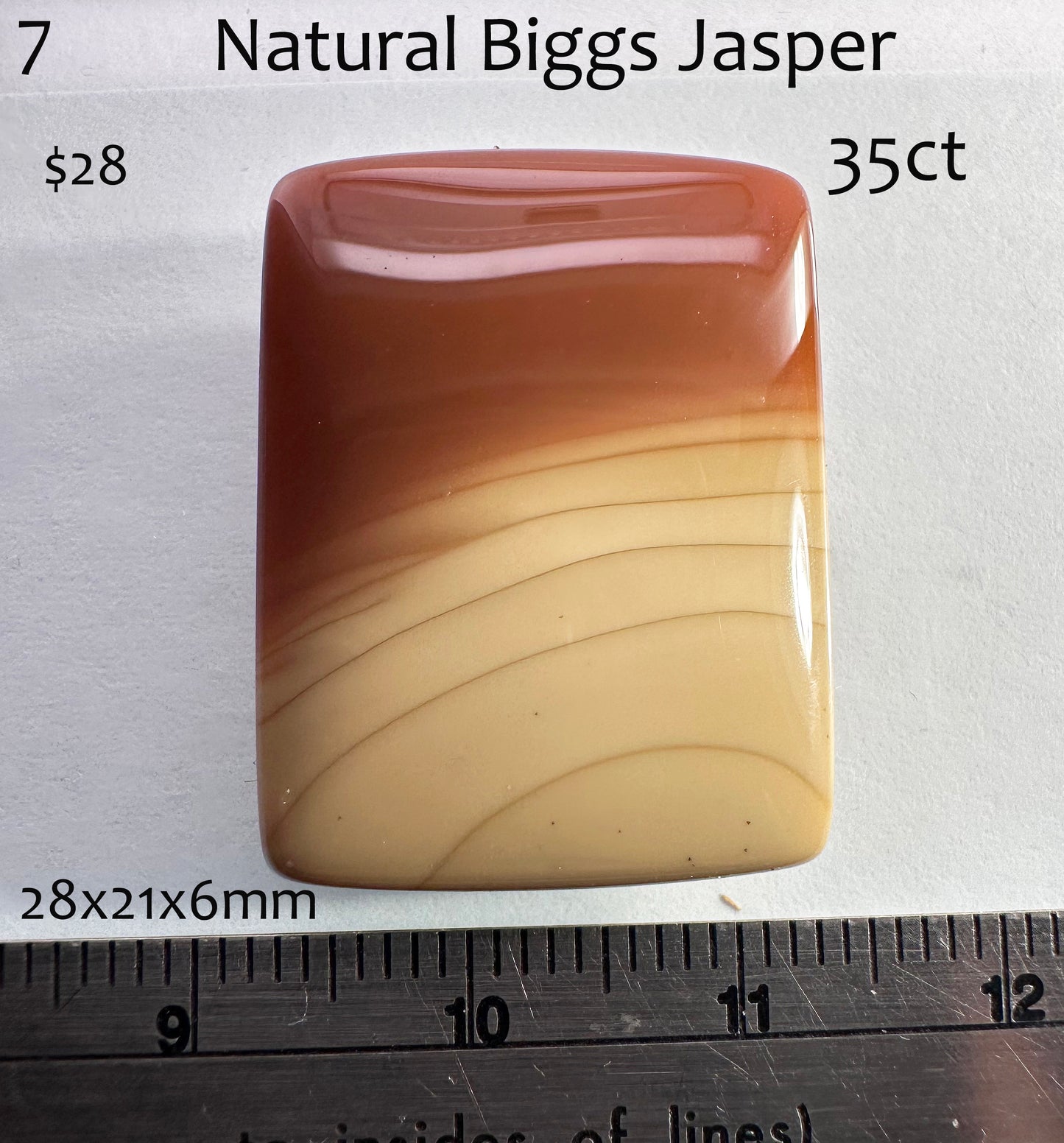 Jasper - Natural - Wyoming - 35ct