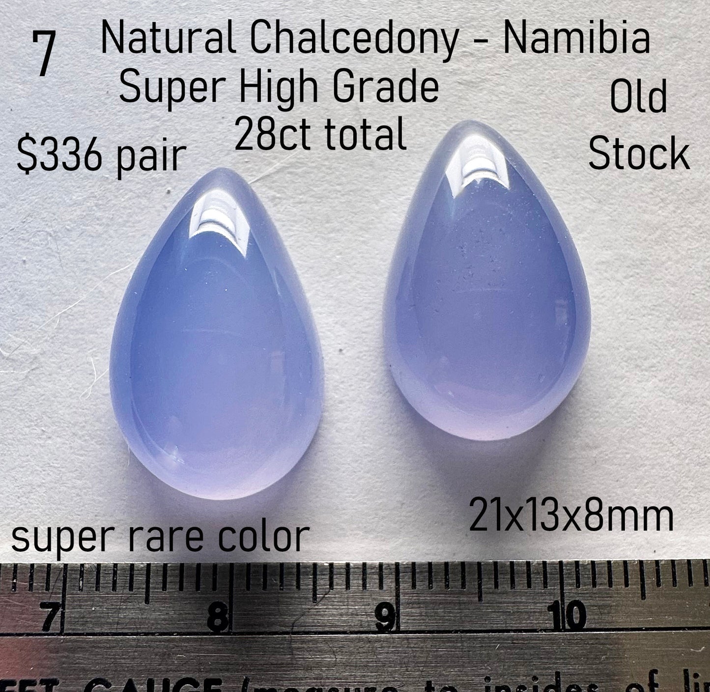Chalcedony - Natural - Namibia - 28ct total