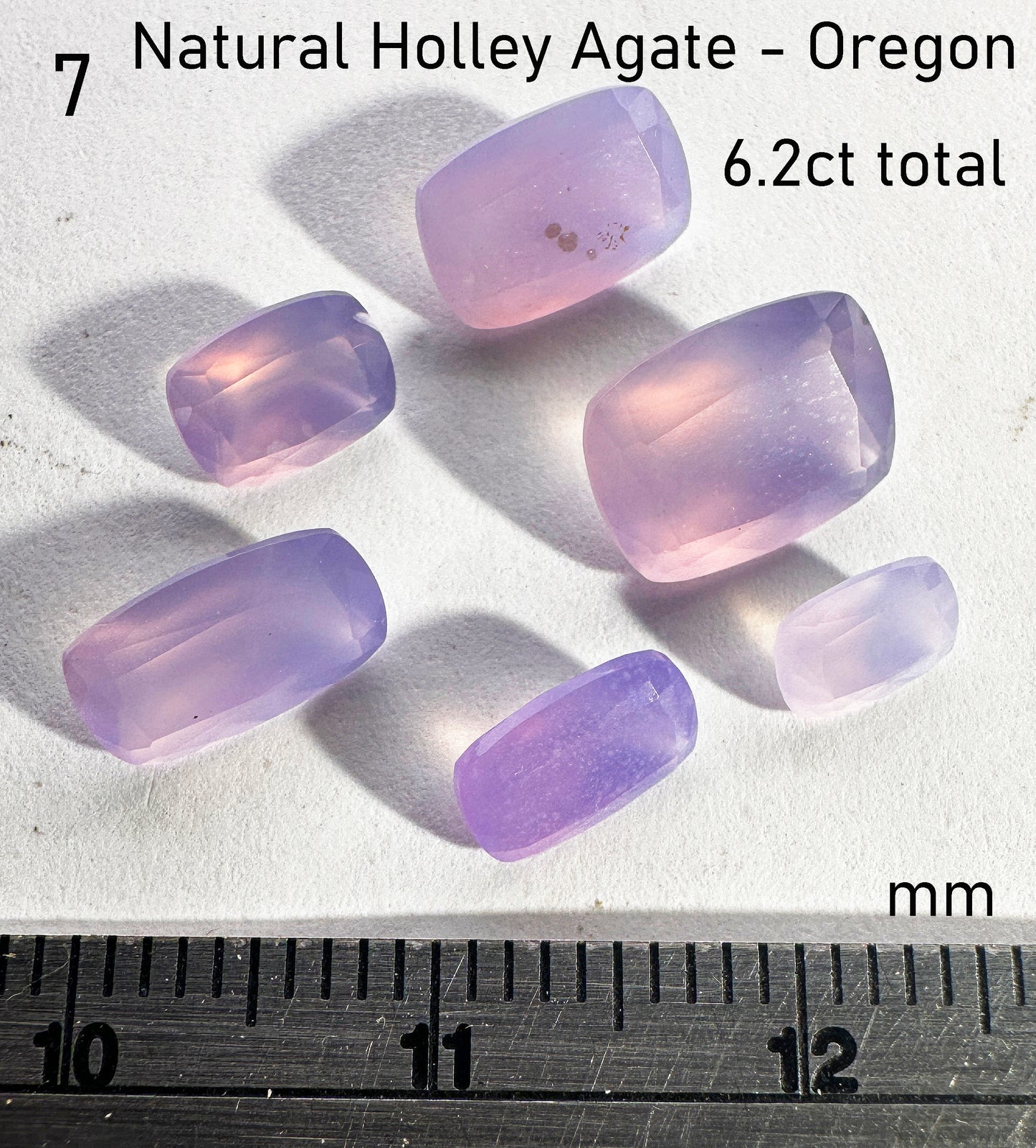 Holly Agate - Natural - Oregon - 6.2ct total