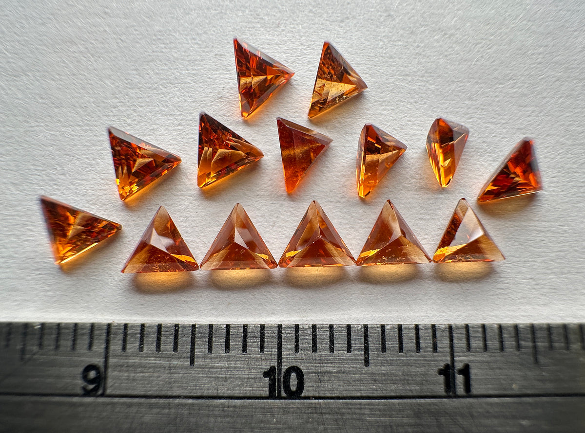 Garnet - Natural - Hessonite - Tanzania - 3.2ct total