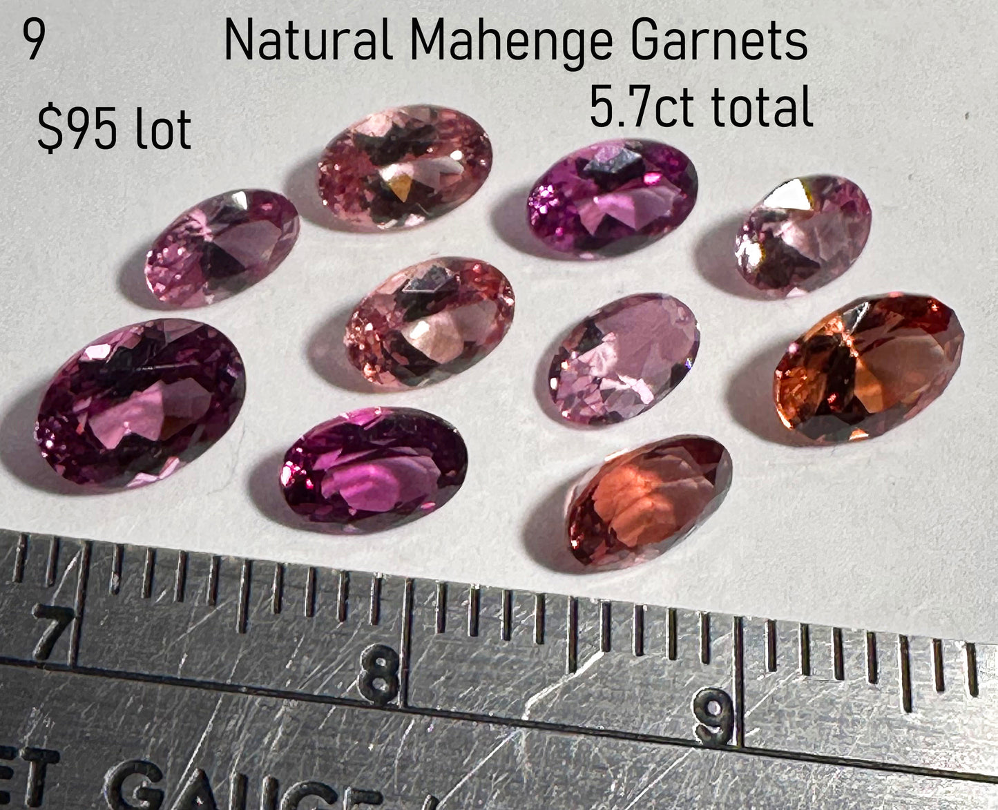 Garnet - Natural - Mahenge - 5.7ct total