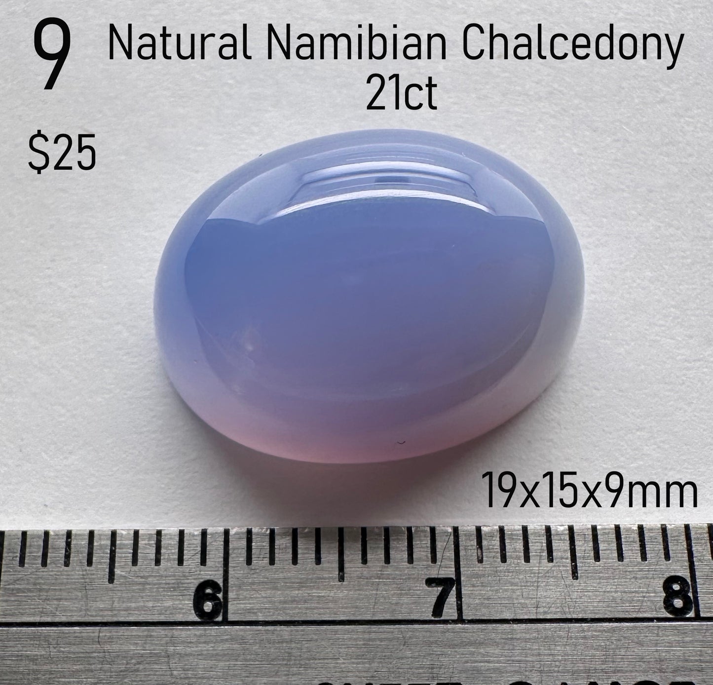Chalcedony - Natural - Namibia - 21ct