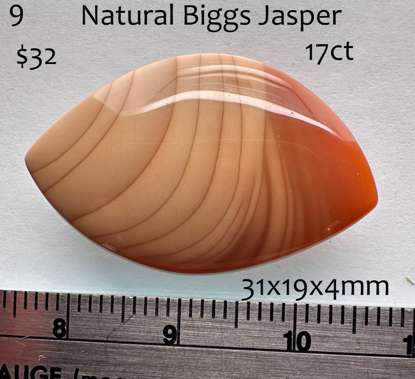 Jasper - Natural - Wyoming - 17ct