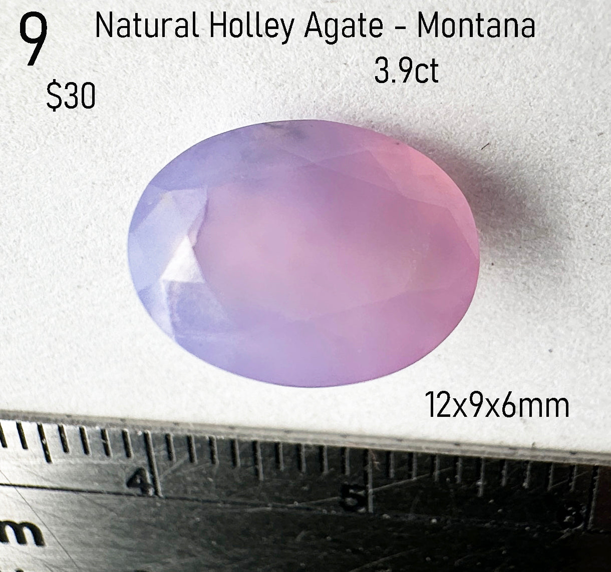 Holley Agate - Natural - Oregon - 3.9ct